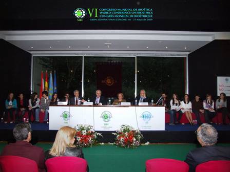 VI CONGRESO MUNDIAL DE BIOéTICA