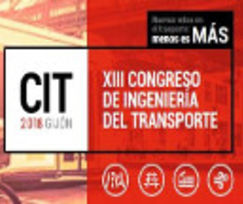 XIII Congreso de Ingeniería del Transporte